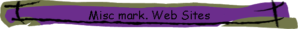 Misc mark. Web Sites